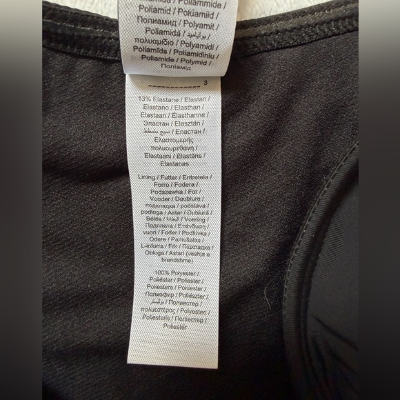 Vero Moda Size M Black One-Shoulder Swimsuit - Picture 9 of 11